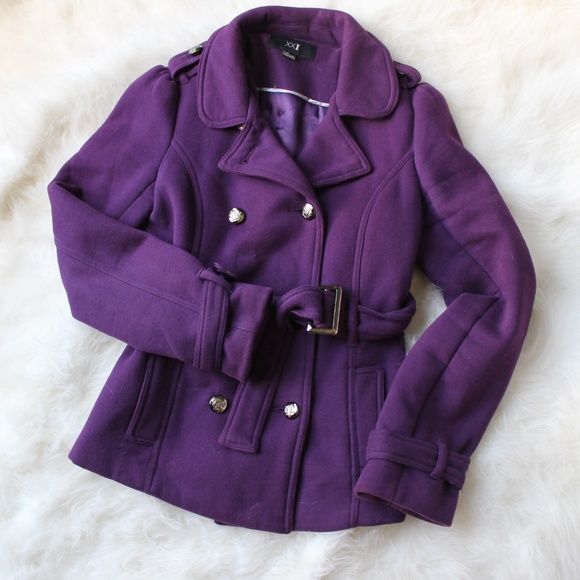 Forever 21 Jackets & Blazers - Purple Belted Coat
